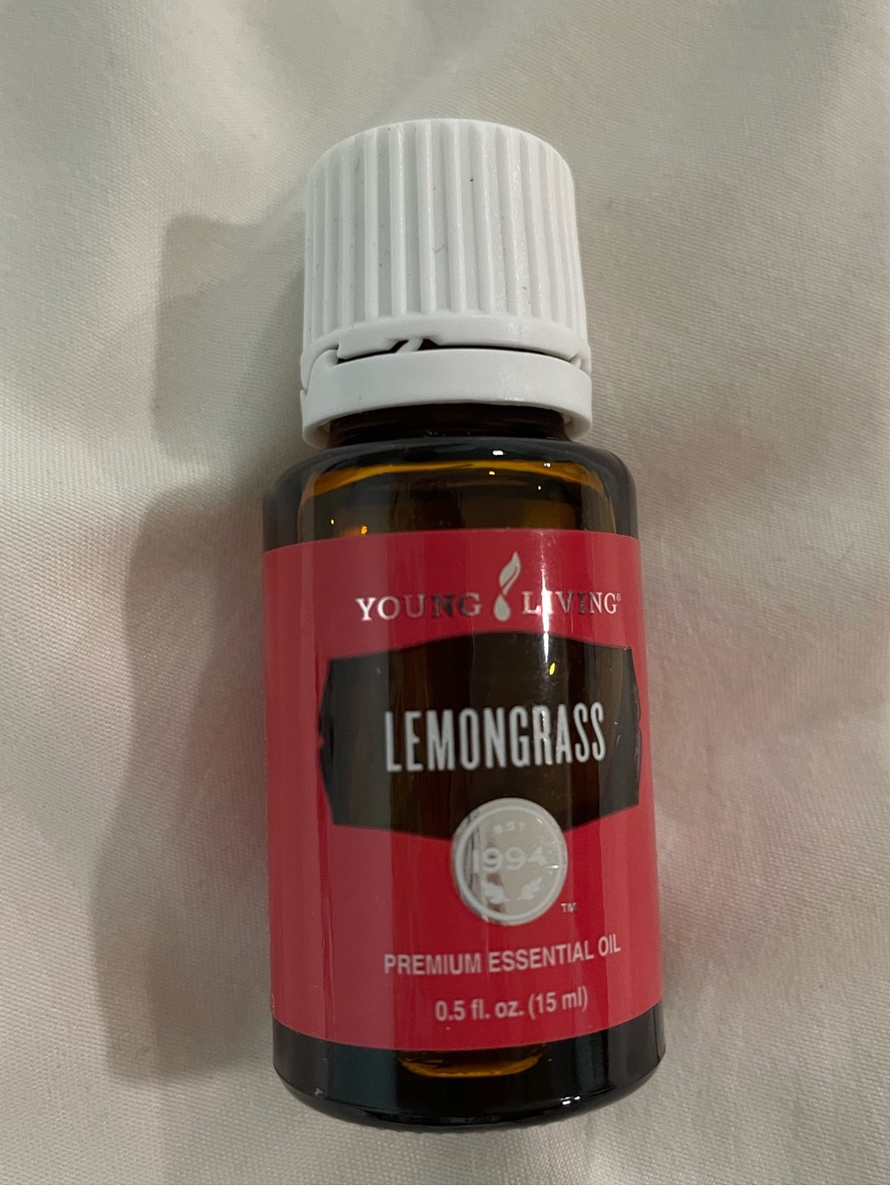 Young Living Lemongrass Essential Oil - Brand New Sealed Unopened 15 ml bottle